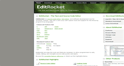 Desktop Screenshot of editrocket.com
